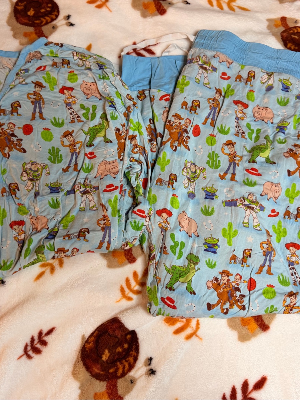 Little Sleepies Light Blue Toy Story Pajamas